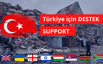 Oximio support for Türkiye earthquake disaster