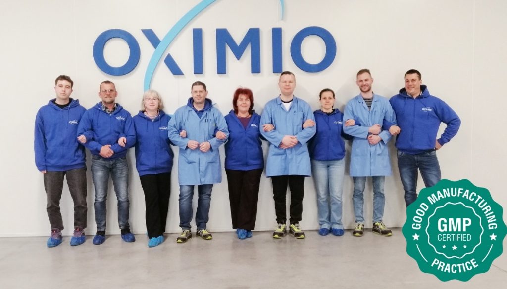 Oximio Hungary Receives GMP and MIA Certification