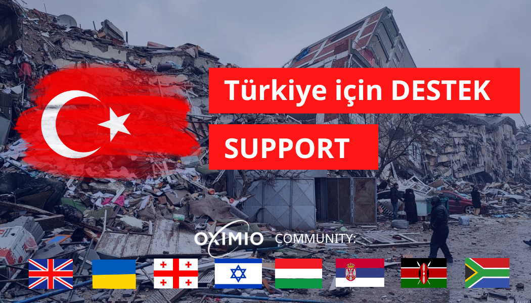 Oximio sends vital aid to Turkiye earthquake victims