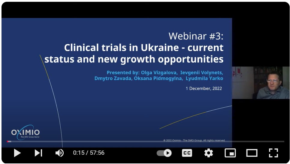 Clinical trials in Ukraine – current status and new growth opportunities