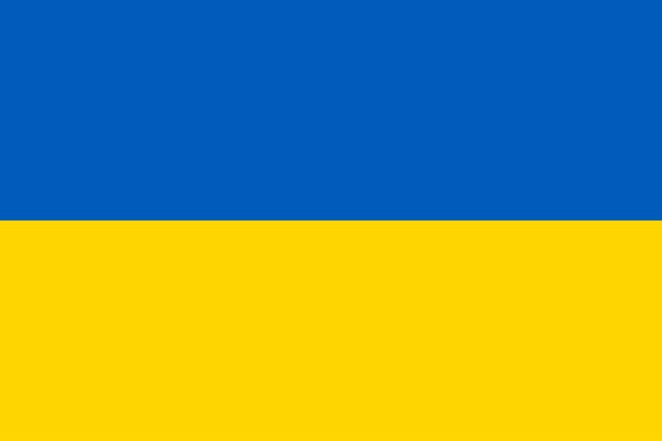 Ukraine flag colours