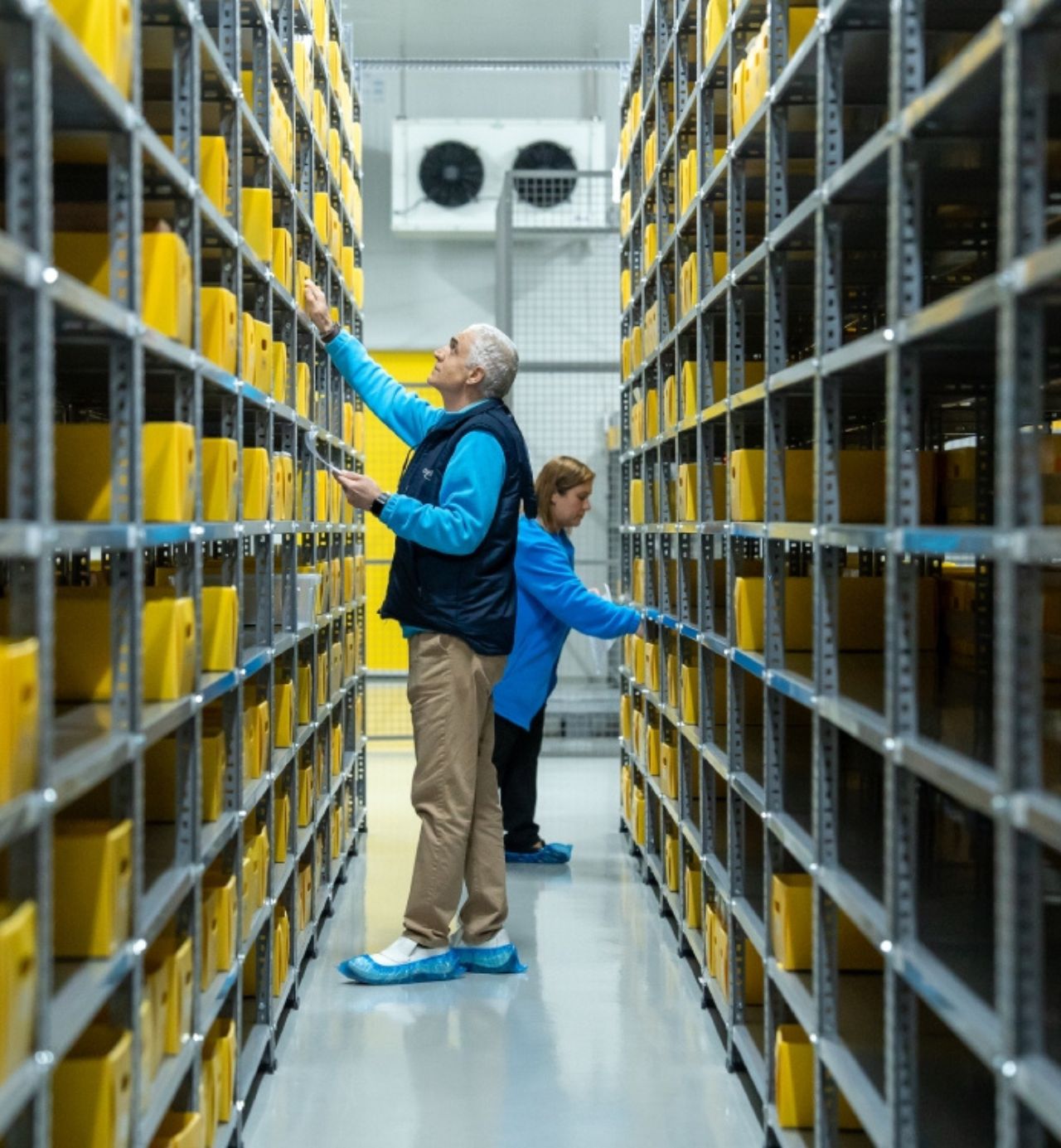 Temperature controlled warehouse storage, Turkiye for clinical trials.